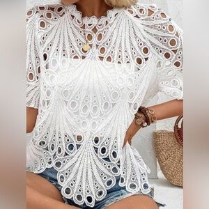 Embroiled blouse